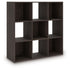 Piperton Charcoal Nine Cube Organizer - EA5514-3X3