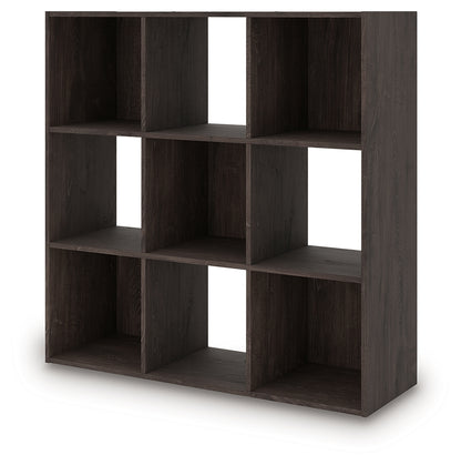 Piperton Charcoal Nine Cube Organizer - EA5514-3X3