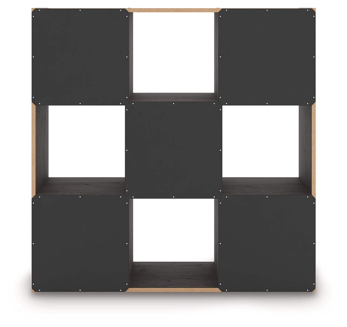 Piperton Charcoal Nine Cube Organizer - EA5514-3X3