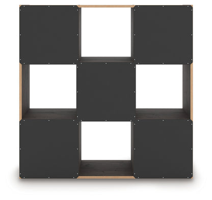 Piperton Charcoal Nine Cube Organizer - EA5514-3X3