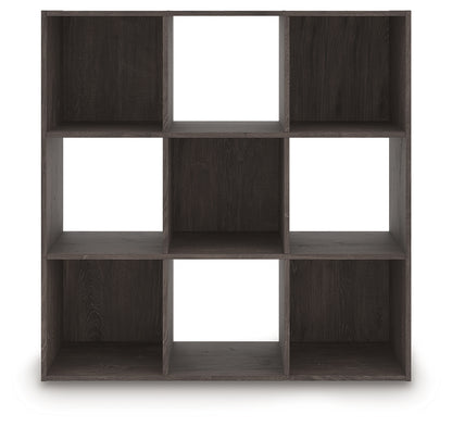 Piperton Charcoal Nine Cube Organizer - EA5514-3X3