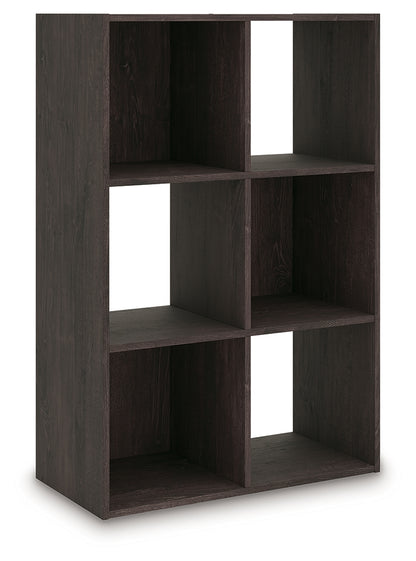 Piperton Charcoal Six Cube Organizer - EA5514-3X2