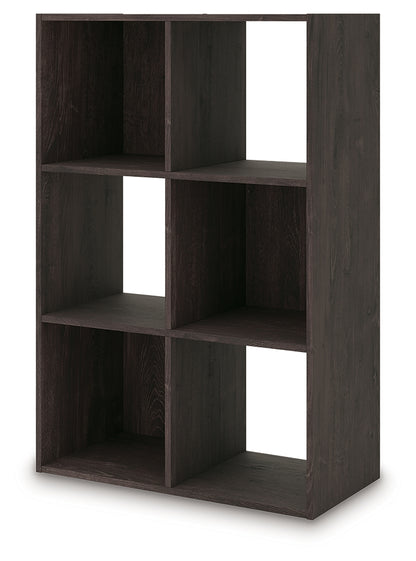 Piperton Charcoal Six Cube Organizer - EA5514-3X2