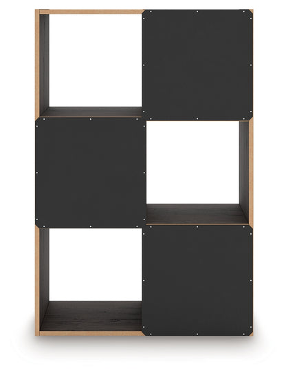 Piperton Charcoal Six Cube Organizer - EA5514-3X2