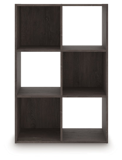 Piperton Charcoal Six Cube Organizer - EA5514-3X2