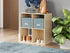 Piperton Tan Four Cube Organizer - EA2444-2X2