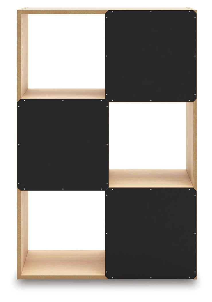 Piperton Tan Six Cube Organizer - EA2444-3X2