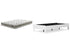 Piperton Twin Platform Bed with Mattress in White - PKG018189