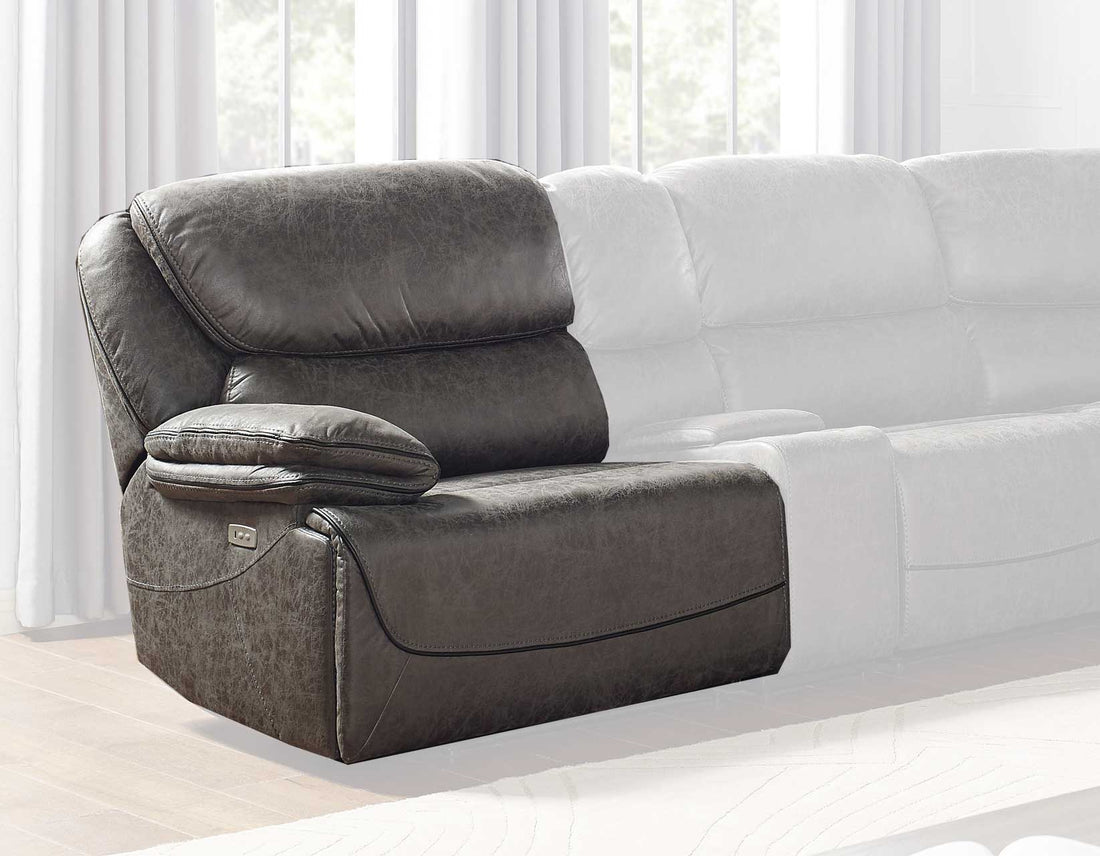 Plaza Sectional LA Pwr Recliner
