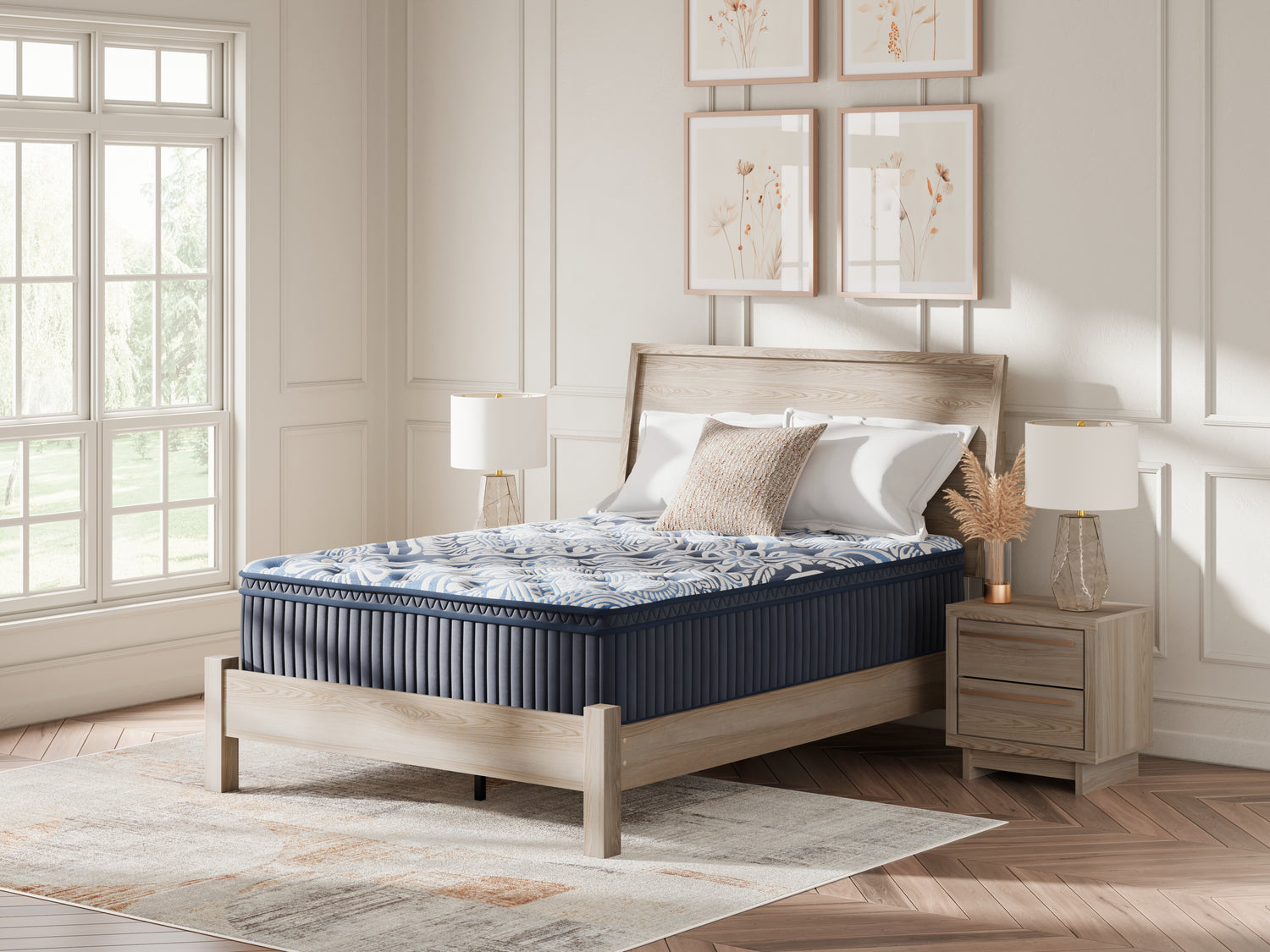 Plush Luxe 2.0 Blue California King Mattress - M49751
