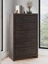 Prendonea Charcoal Chest of Drawers - B3789-46