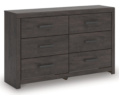 Prendonea Charcoal Dresser - B3789-31