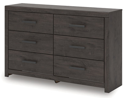 Prendonea Charcoal Dresser - B3789-31
