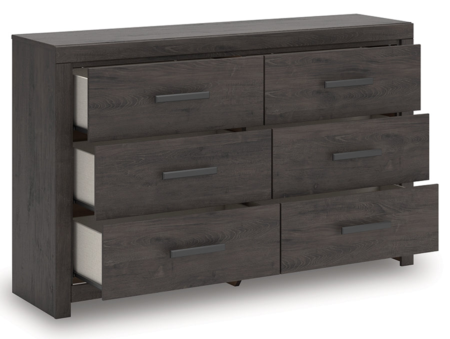 Prendonea Charcoal Dresser - B3789-31
