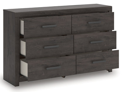 Prendonea Charcoal Dresser - B3789-31