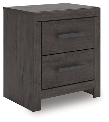 Prendonea Charcoal Nightstand - B3789-92