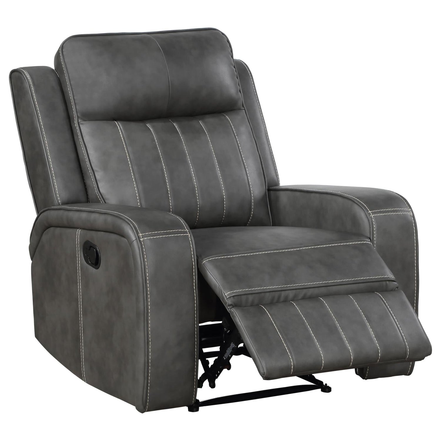 Raelynn Gray 3-Piece Upholstered Motion Reclining Sofa Set from Coaster - Luna Furniture