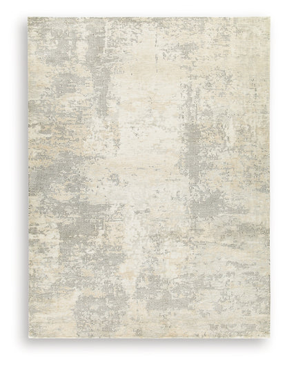 Raif Gray/White/Cream Extra Large Rug - R408080