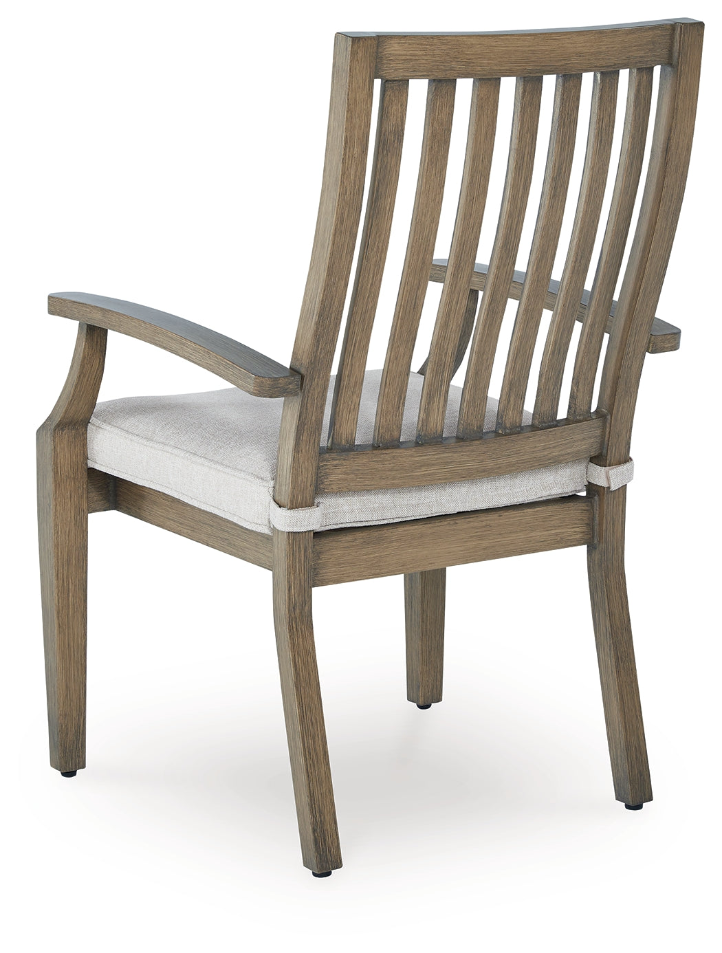 Rainier Ranch Brown/Beige Outdoor Arm Chair with Cushion (Set of 2) - P701-601A