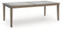 Rainier Ranch Brown/Beige Outdoor Dining Table - P701-625