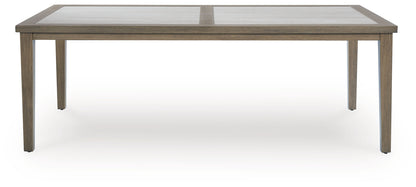 Rainier Ranch Brown/Beige Outdoor Dining Table - P701-625