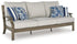 Rainier Ranch Brown/Beige Outdoor Sofa with Cushion - P701-838