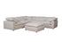 Raleigh 6-piece Boucle Upholstered Modular Sectional Sofa Ivory - 551751-SETA