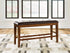 Ralene Medium Brown Counter Height Dining Bench - D594-09