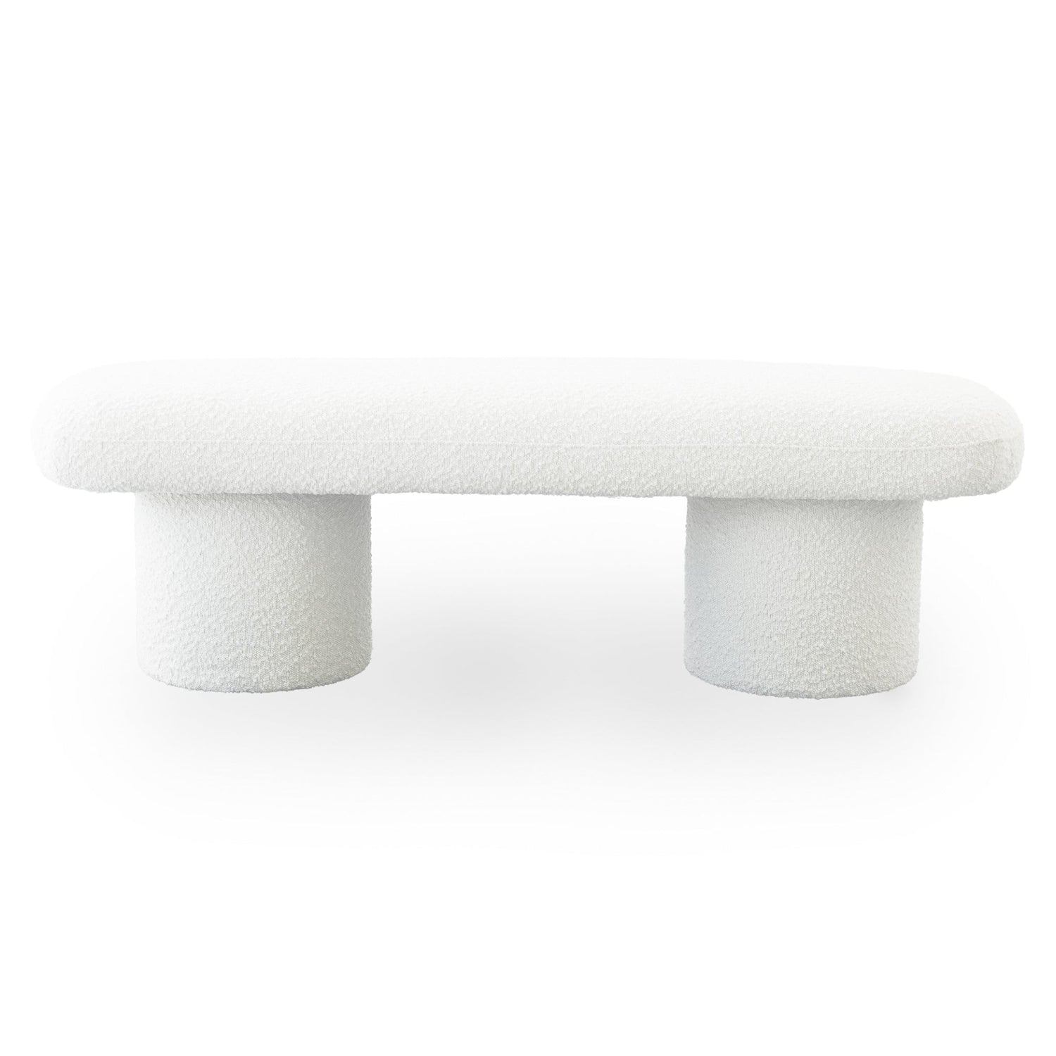 Randolph Ivory Boucle Bench - BEN00502501