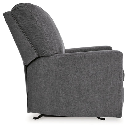 Rannis Pewter Twin Sofa Sleeper and Recliner - 53602U2