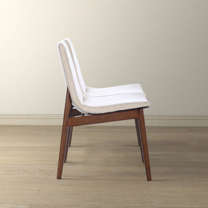 Ravel Beige Fabric Dining Chair Set of 2 - DCH03603401