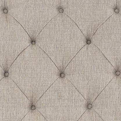 Realyn Chipped White California King Upholstered Bed, Dresser, Mirror and Chest - B743B25