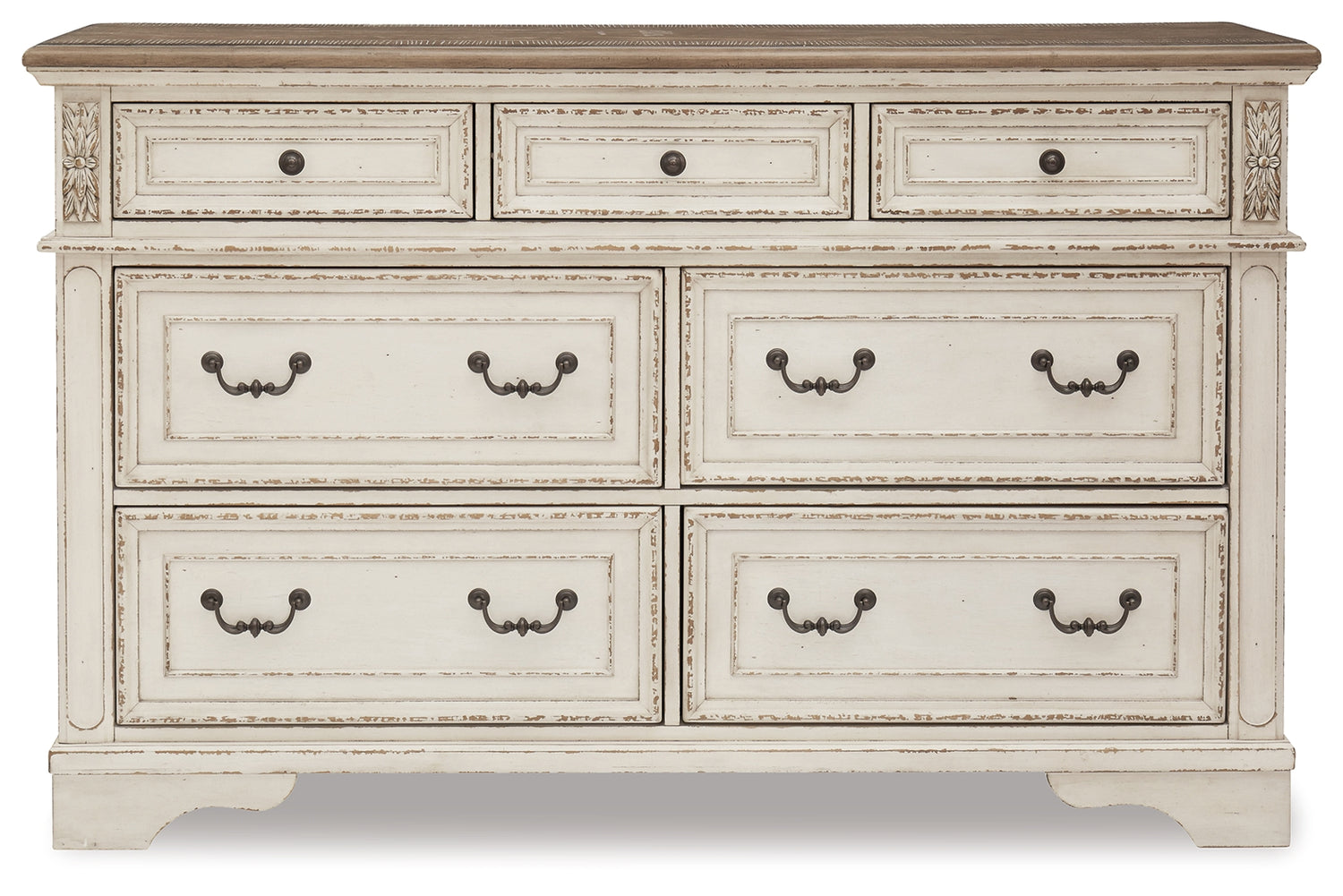 Realyn King Panel Bed, Dresser, Chest and 2 Nightstands - B743B75