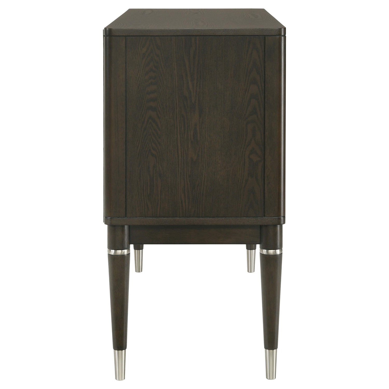 Reseda 4-door Dining Sideboard Server with Shelves Ash Brown - 193675