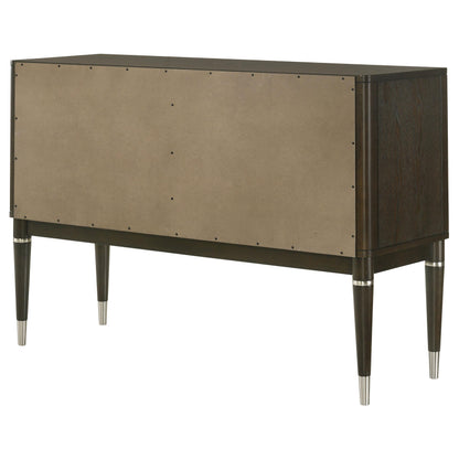Reseda 4-door Dining Sideboard Server with Shelves Ash Brown - 193675