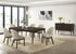 Reseda 8-piece Dining Set With Sideboard Ash Brown - 193671-S8