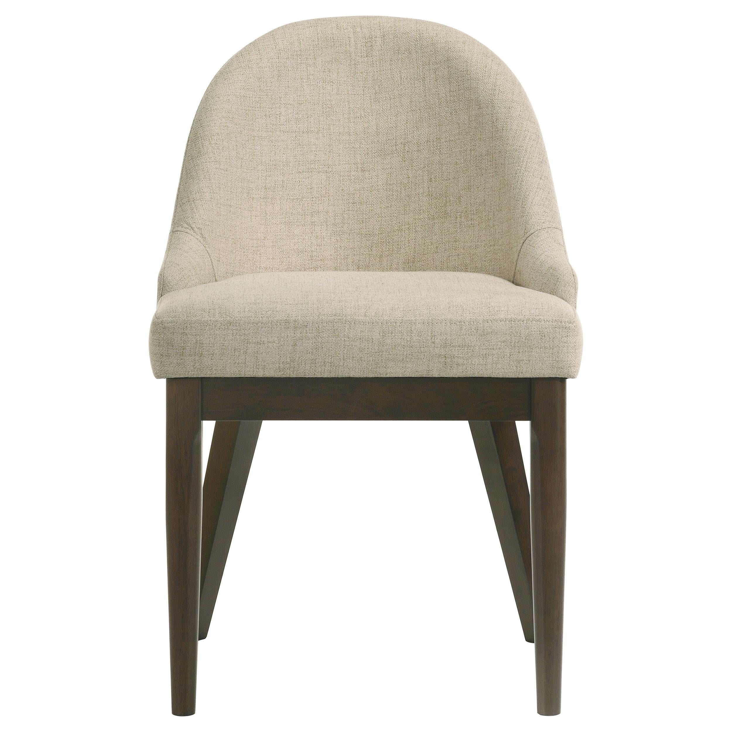 Reseda Upholstered Dining Side Chair Oatmeal (Set of 2) - 193672