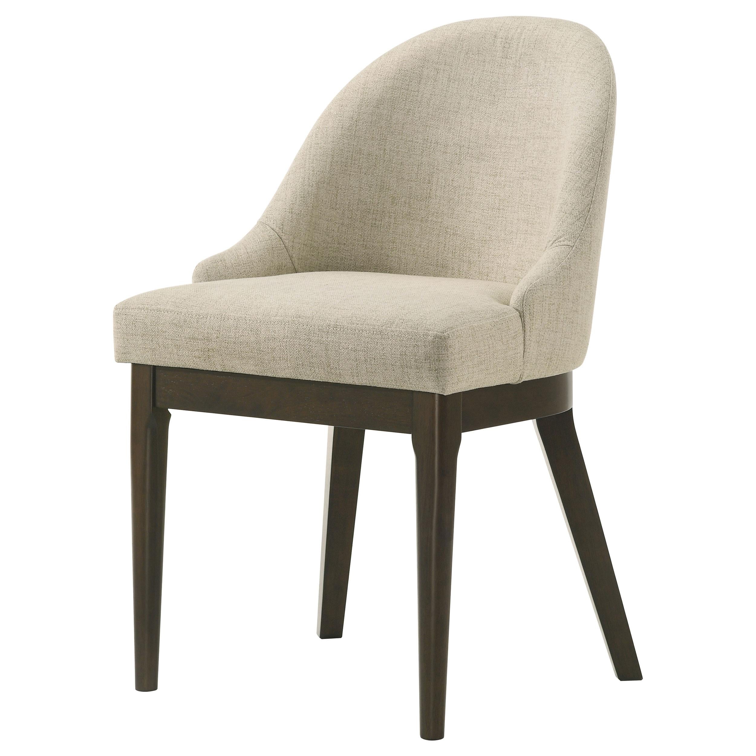 Reseda Upholstered Dining Side Chair Oatmeal (Set of 2) - 193672