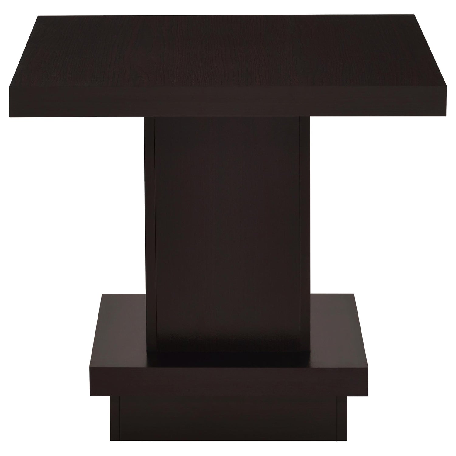Reston 2-piece Square Coffee and End Table Set Cappuccino - 705168-S2