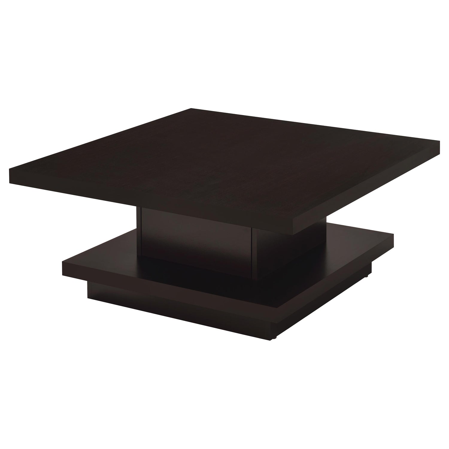 Reston 3-piece Square Coffee and End Table Set Cappuccino - 705168-S3