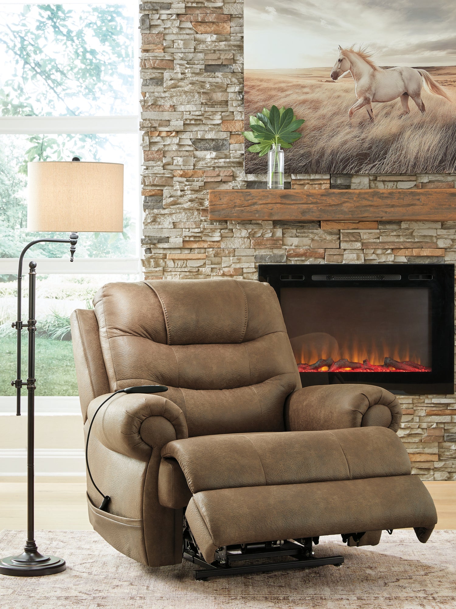 Revived and Restored Earth Power Lift Recliner - PC8240712