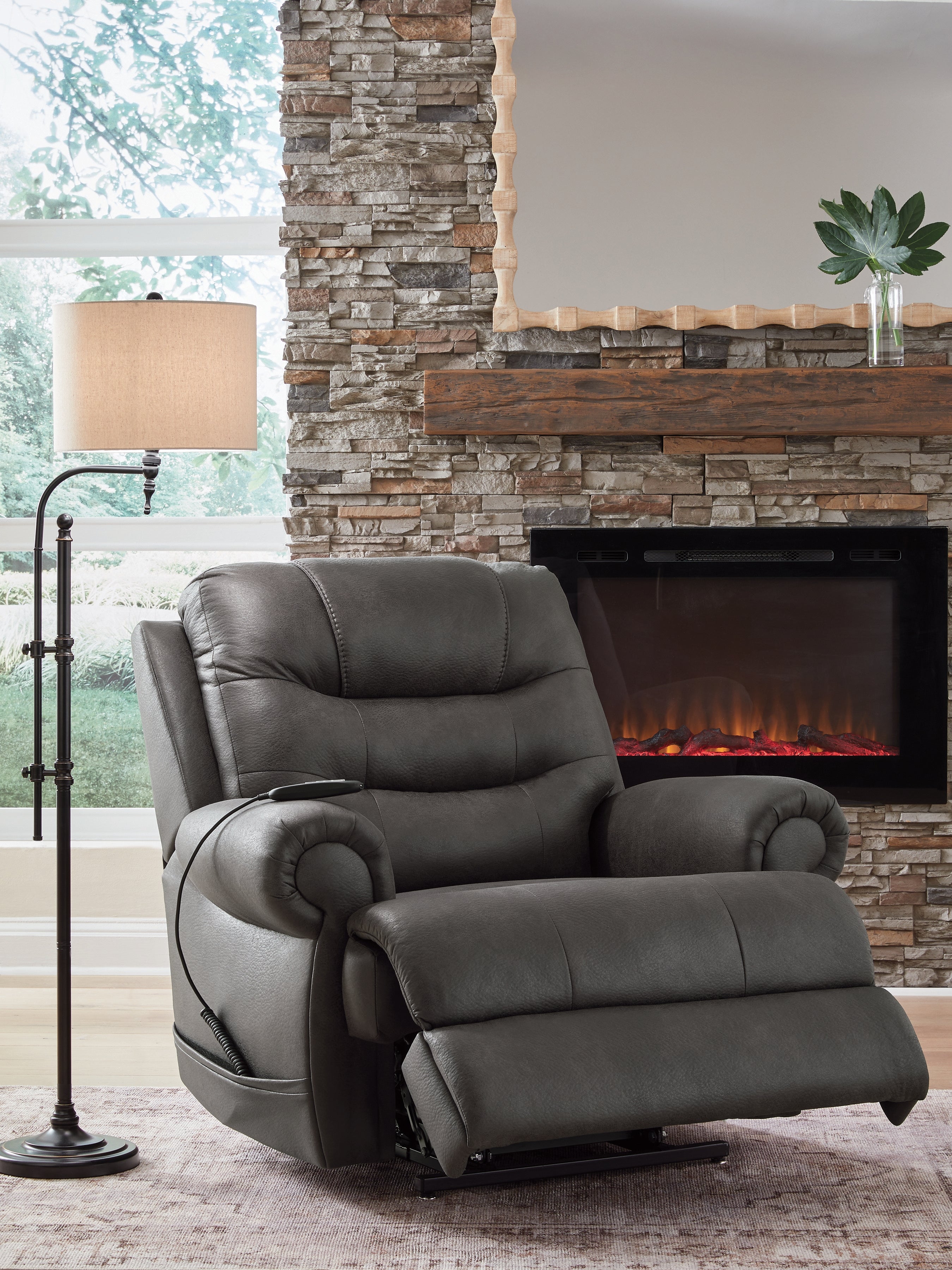 Revived and Restored Granite Power Lift Recliner - PC8240612