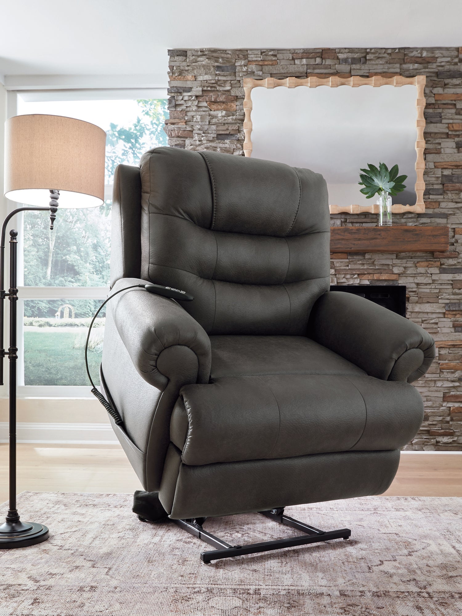 Revived and Restored Granite Power Lift Recliner - PC8240612