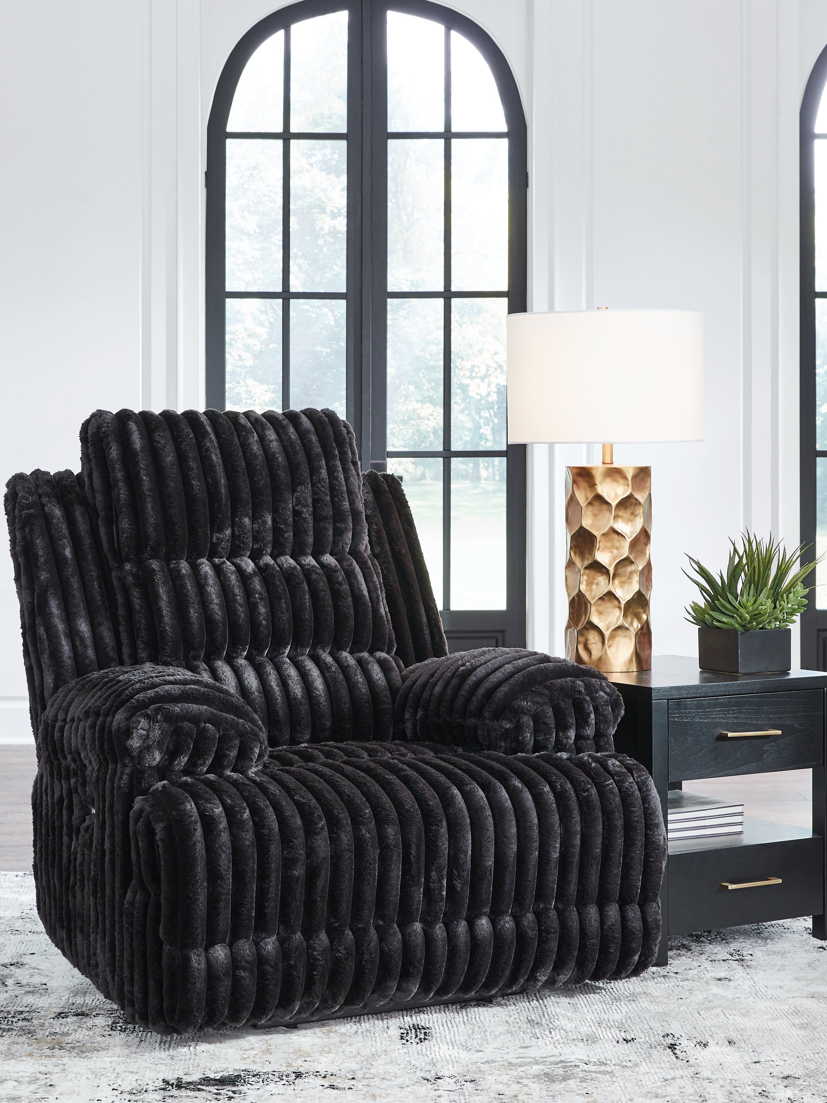 Rhine Falls Onyx Power Recliner - PC4280506