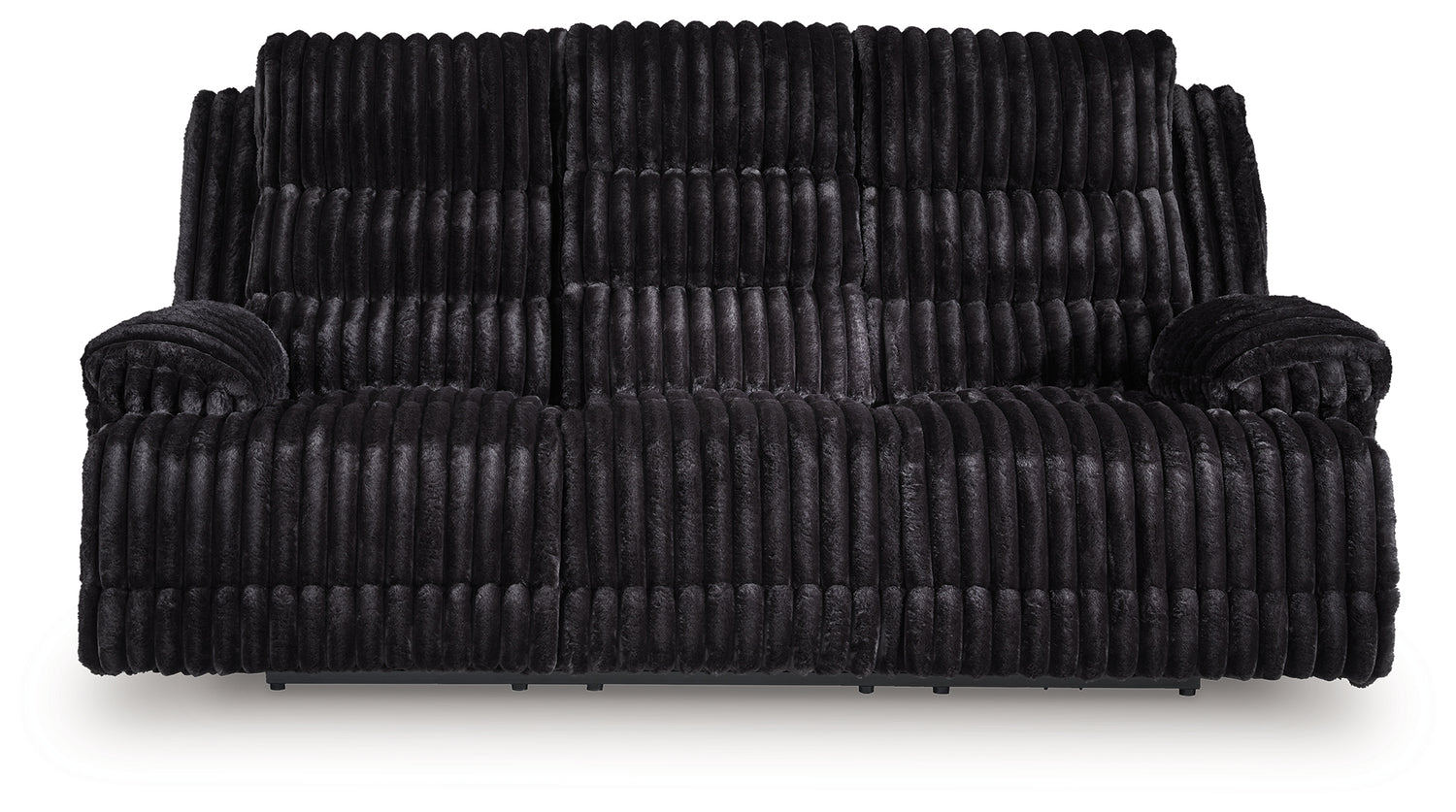 Rhine Falls Onyx Power Reclining Sofa with Drop Down Table - PC4280599