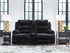 Rhine Falls Onyx Reclining Loveseat with Console - PC4280596