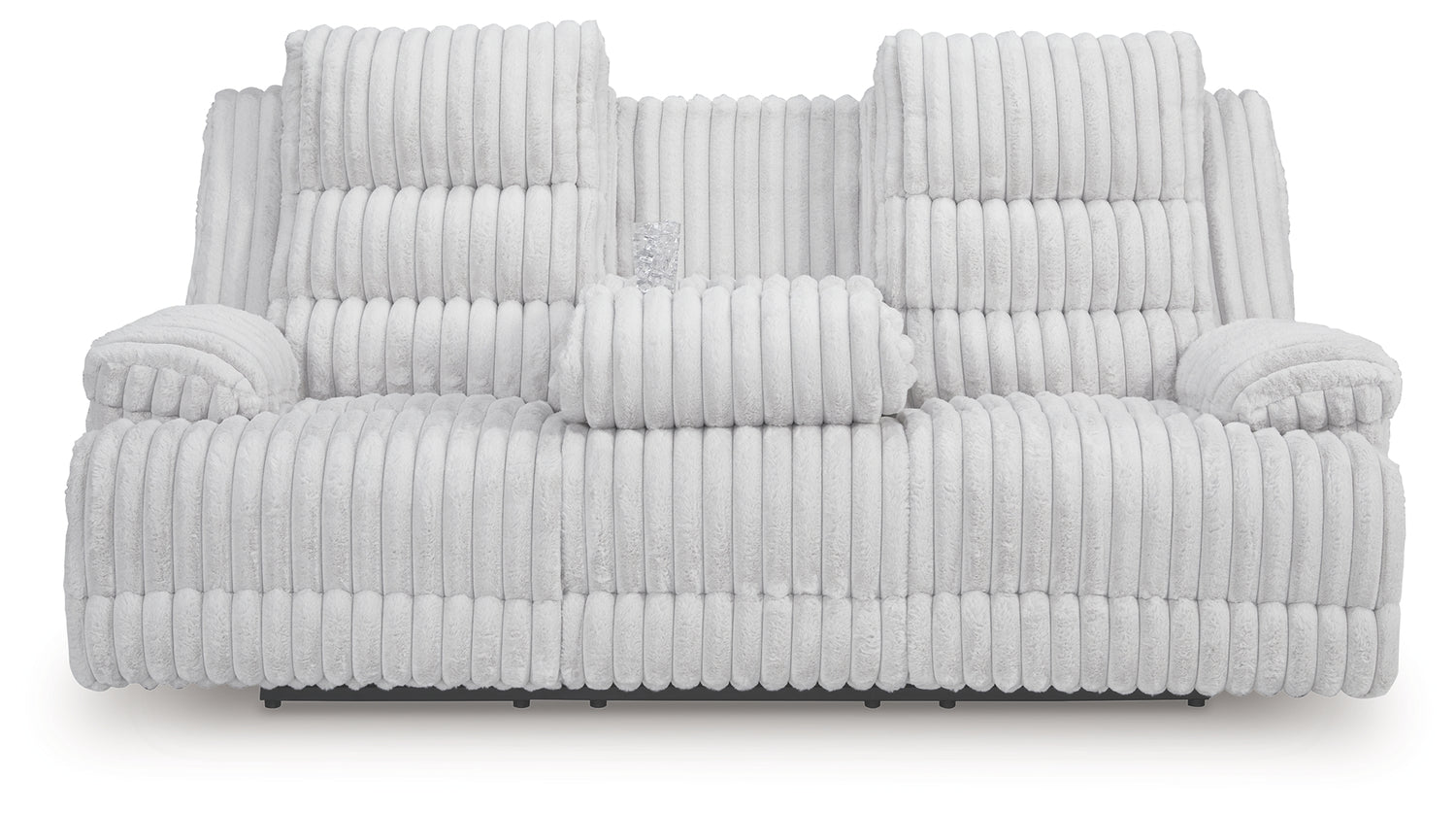 Rhines Falls Alloy Power Reclining Sofa with Drop Down Table - PC4280499