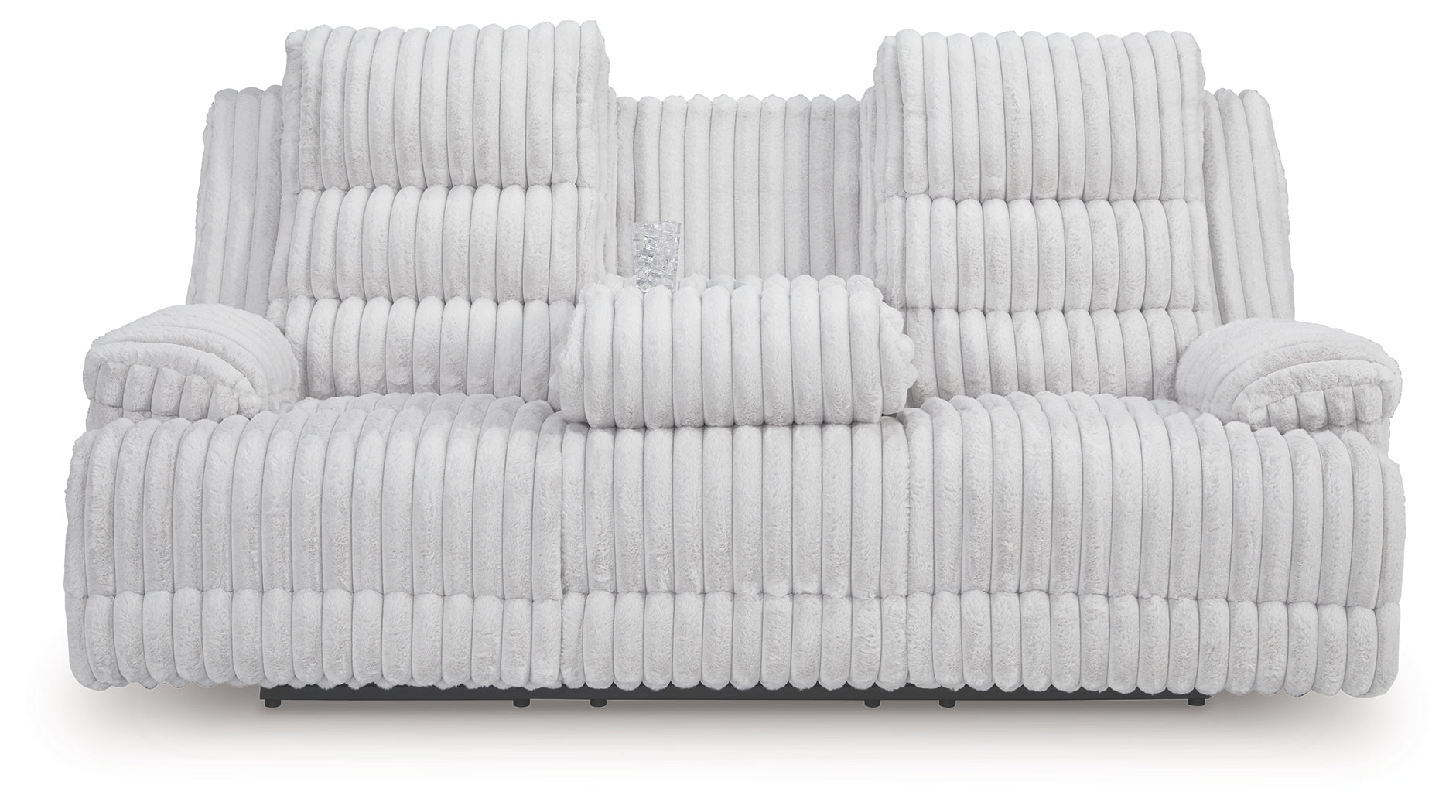 Rhines Falls Alloy Power Reclining Sofa with Drop Down Table - PC4280499