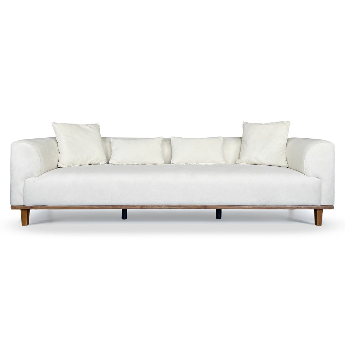 Richardson Cream Velvet Sofa - SOF02108501