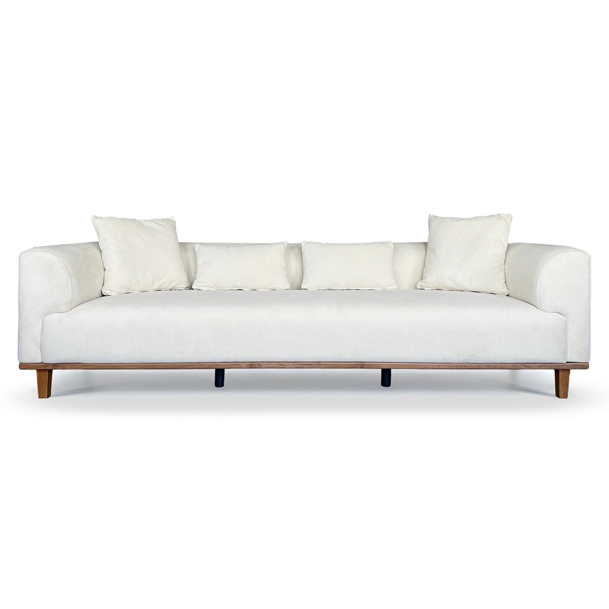 Richardson Cream Velvet Sofa - SOF02108501